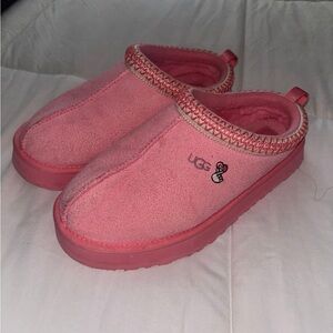 UGG Kids Cozy Pink Slippers